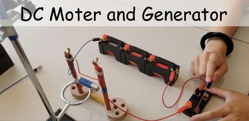DC motor and generator (Experiment)